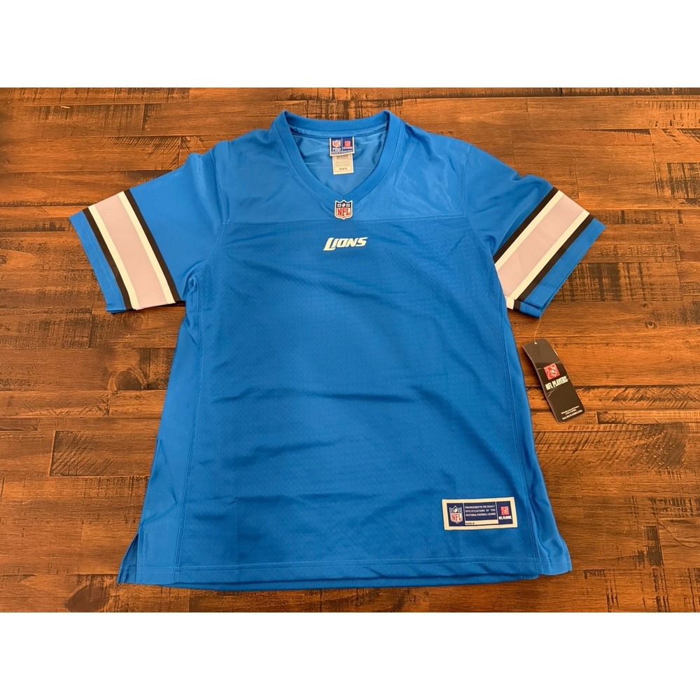 NFL Pro Line NFL Detroit Lions Women's Team Jersey Blank New Size Medium NWT